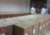Togo: des cartons d’encre indélébile réceptionnés par la Ceni