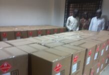 Togo: des cartons d’encre indélébile réceptionnés par la Ceni