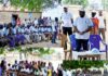 Togo-campagne pour le double scrutin du 29 avril : Yawanké Waké Gbati dans plusieurs quartier de la Commune Bassar 1