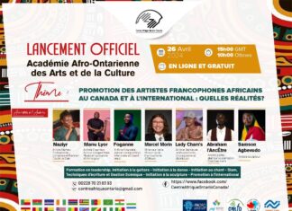 Inscrivez-vous pour suivre le lancement de l’Académie Afro-Ontarienne des Arts et de la Culture