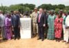 Cérémonie officielle de la pose de la première pierre pour la construction du Centre National des Opérations d’Urgences (CNOU) de l’ANPC