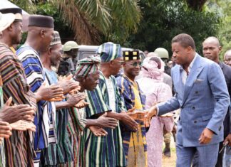 Promotion de la culture togolaise : le chef de l’État assiste à l’ouverture des luttes Evala 2024