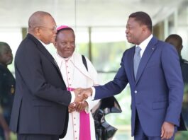Togo: échanges entre le chef de l’Etat et le Cardinal Fridolin Ambongo Besungu