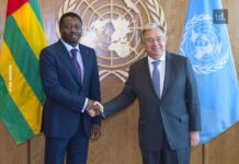 Faure Essozimna Gnassingbé participe aux travaux de la 79è session de l’Assemblée générale des Nations unies