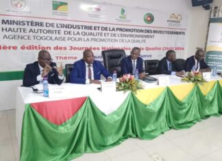 Togo : 1ères Journées Nationales de la Qualité (JNQ) de la HAUQE du 23 au 25 octobre