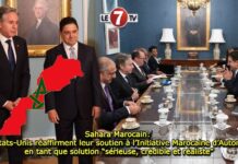 Sahara: Les Etats-Unis réaffirment leur soutien à l’initiative marocaine d’autonomie