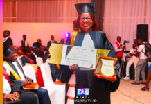 Abidjan : Seynabou Baba Diallo, directrice de IAM Bamako élevée au grade de docteur honoris causa par le CVPT