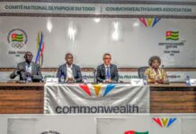 Commonwealth Games Federation (CGF) : une visite bien remplie du Dr Chris Jenkins OBE au Togo