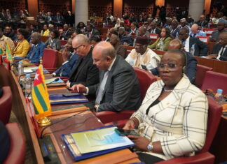 Réunion des Présidents des Parlements des États Africains Atlantiques à Rabat : la Sixième Vice-présidente Myriam Dossou d’Almeida a participé aux travaux