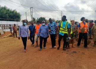 Golfe2/Togo Propre : le Maire Konou Nukafu supervise, encourage et sensibilise