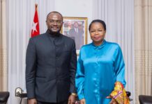 Primature : 6 points au menu des échanges entre le PM Victoire TOMEGAH-DOGBE et le Prof Honoraire Dr KODOM Serge Michel