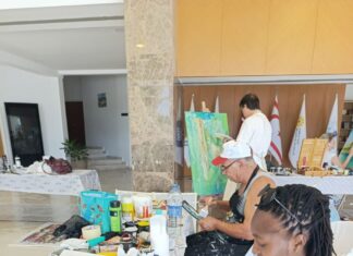 Chypre : l’art africain rayonne avec Naguy Kusibula la congolaise du cuivre
