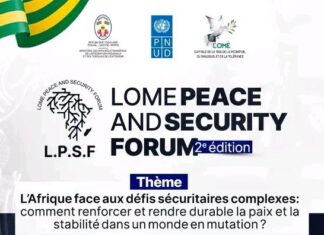 Togo : La 2e édition Lomé Peace and Security Forum à Lomé