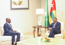 Togo: le Président du Conseil échange avec une délégation de l’ONUDI