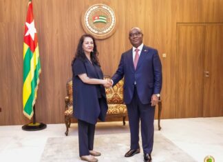 Togo: le Président de l’Assemblée nationale reçoit en audience la directrice générale de Plan international