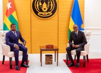 Diplomatie : Faure Gnassingbé, effectue une visite à Kigali, au Rwanda