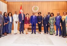 Togo : le Président de l’Assemblée nationale a conféré avec une délégation du Congrès américain