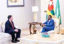 Togo-USA : un Représentant de la Maison Blanche reçu par le Président du Conseil
