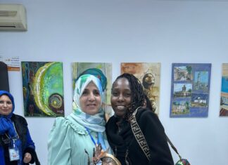 Une œuvre, un prix : l’artiste congolaise Naguy Kusibula distinguée en Tunisie