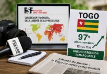 Togo : une avancée remarquable dans le classement RSF 2026