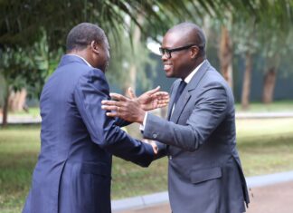 Togo-Bénin : Faure Gnassingbé reçoit le président béninois Romuald Wadagni à Lomé