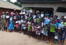 Vo3/Kpakpalakpenou : l’A.E.D soutient 120 élèves démunis