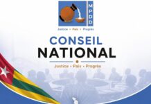 MPDD : le Conseil national entre en fonction ce samedi à Lomé