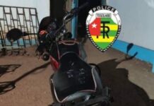 Lomé : un voleur de moto arrêté